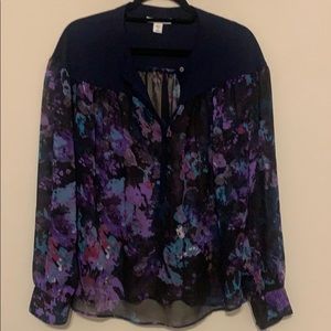 🍭5 for $25 Coldwater Creek top, Sz M